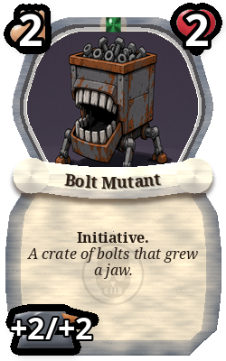 Bolt Mutant, Neutral monster, uncommon plain