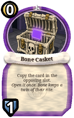 Bone Casket, Priest event, common plain