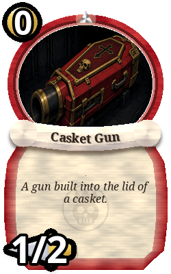 Casket Gun, Captain event, common plain