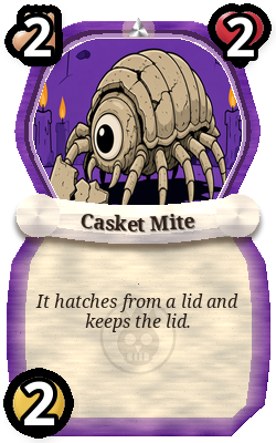 Casket Mite, Priest monster, common plain