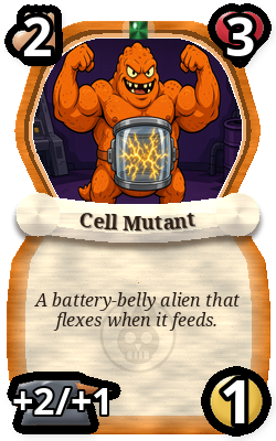 Cell Mutant, Engineer monster, uncommon plain