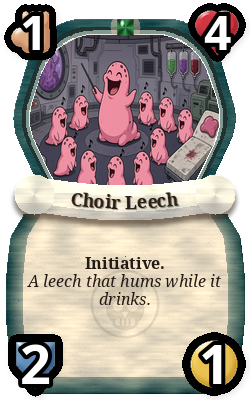 Choir Leech, Medic monster, uncommon plain