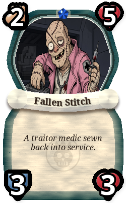Fallen Stitch, Medic monster, rare plain
