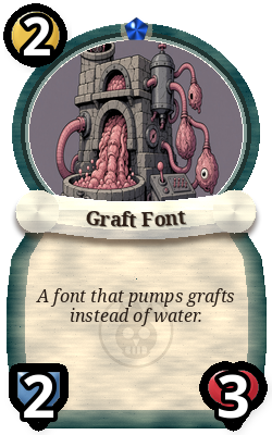 Graft Font, Medic event, rare plain