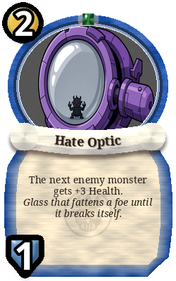 Hate Optic, Chaplain event, uncommon plain