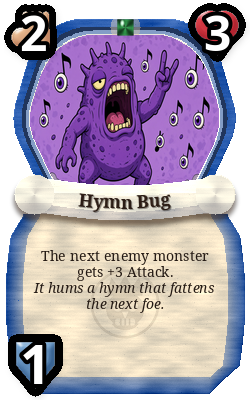 Hymn Bug, Chaplain monster, uncommon plain