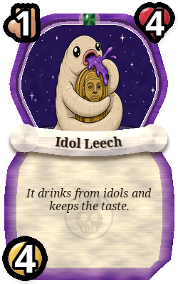 Idol Leech, Priest monster, uncommon plain