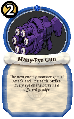 Many-Eye Gun, Chaplain event, rare plain