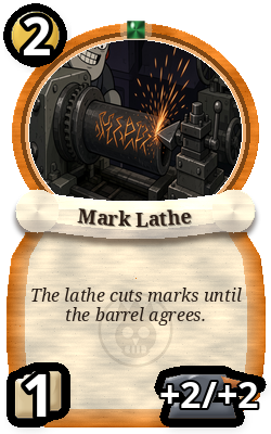 Mark Lathe, Engineer event, uncommon plain