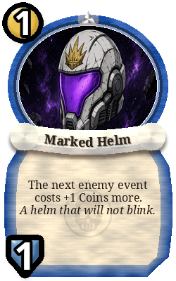 Marked Helm, Chaplain event, common plain