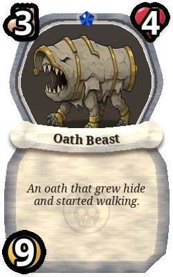 Oath Beast, Neutral monster, rare plain