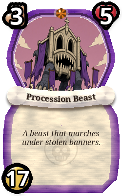 Procession Beast, Priest monster, epic plain