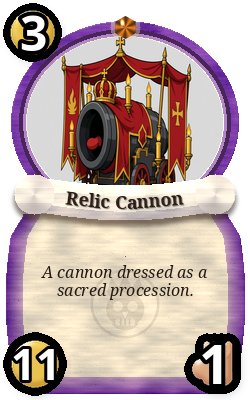 Relic Cannon, Priest event, epic plain