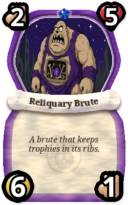 Reliquary Brute, Priest monster, rare plain