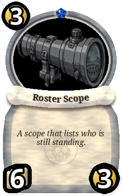 Roster Scope, Neutral event, rare plain