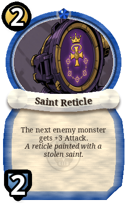 Saint Reticle, Chaplain event, rare plain