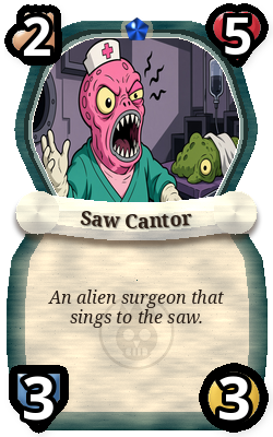 Saw Cantor, Medic monster, rare plain