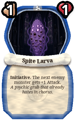 Spite Larva, Chaplain monster, common plain