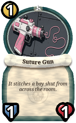 Suture Gun, Medic event, common plain