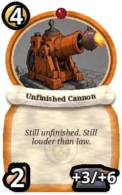 Unfinished Cannon, Engineer event, mythic plain