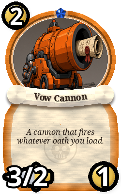 Vow Cannon, Engineer event, rare plain