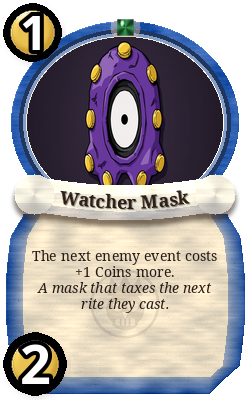 Watcher Mask, Chaplain event, uncommon plain