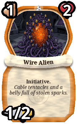 Wire Alien, Engineer monster, common plain